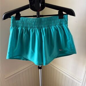 Nike Dri-Fit Women's Turquoise Shorts Size Small